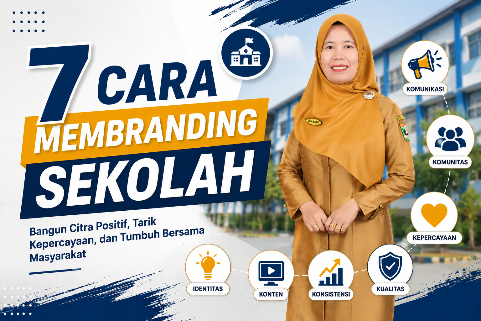 7 Cara Membranding Sekolah